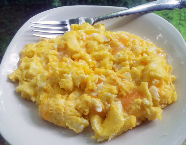 Perfect Cheesy Eggs