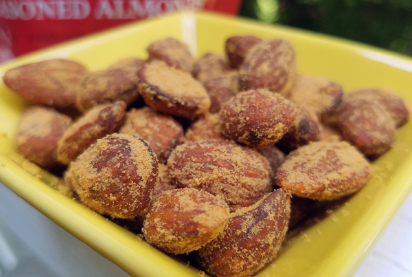 Legendary Seasoned Almonds - Low Carb and Keto Friendly Snacks