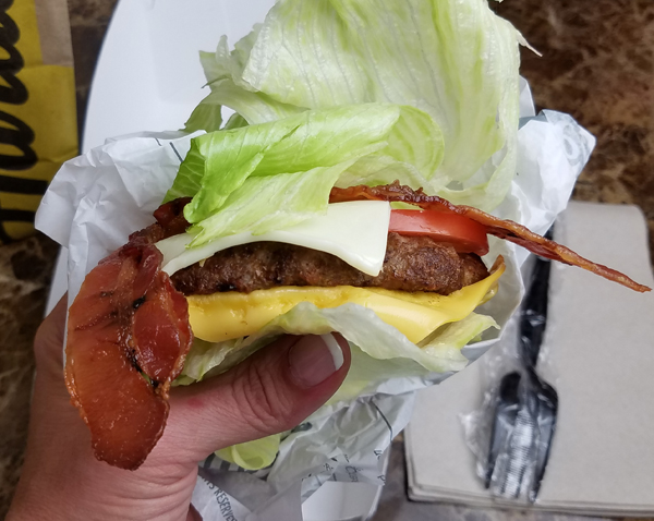 Hardee's Low Carb Keto Burger