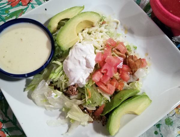 Keto Mexican Restaurant Meal