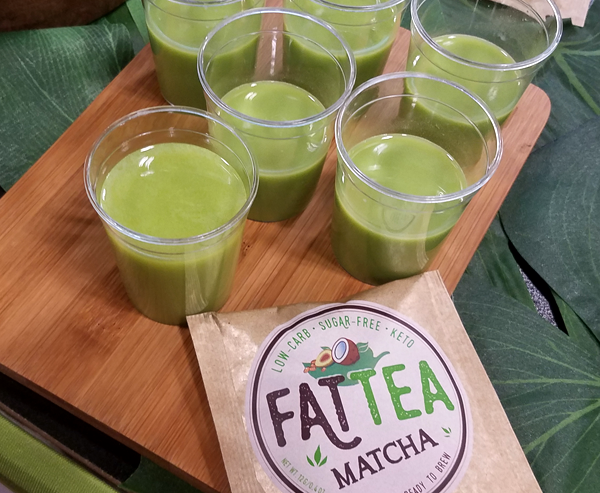 Ketocon Samples - FatSnax Matcha Tea (Keto Fat Tea with MCT)