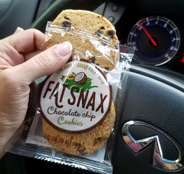 Keto Cookies - FatSnax - Low Carb On The Road