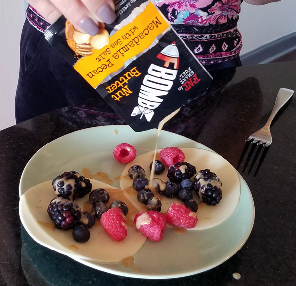 Keto Nut Butter and Berries