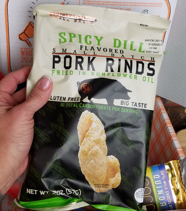 Spicy Dill Pork Rinds - Keto Snacks