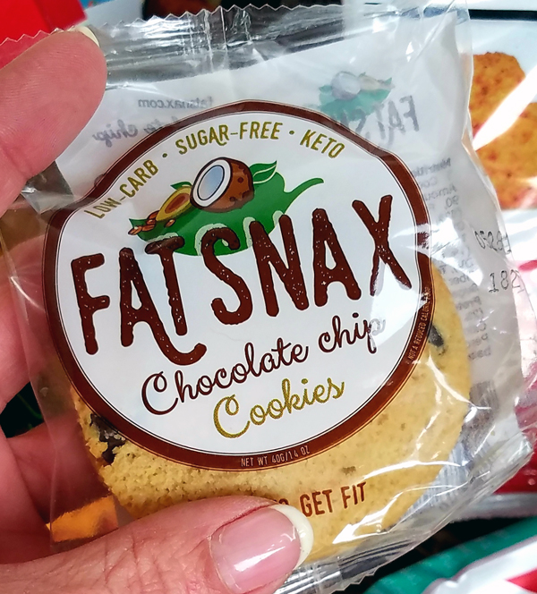 Fat Snax Low Carb Cookies in Keto Krate