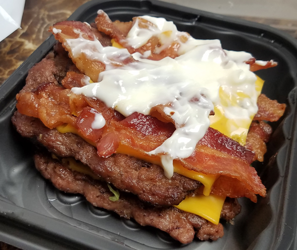 Bunless Baconator - Wendy's Low Carb Fast Food