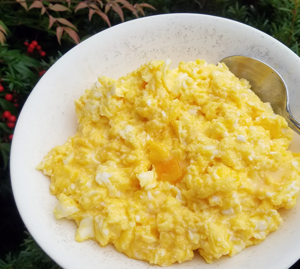 Cheesy Eggs - Easy Keto Meals Food Diary