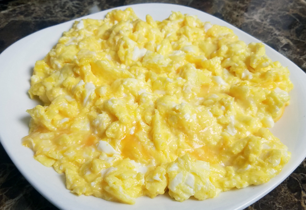My Go-To Keto Meal, Cheesy Eggs