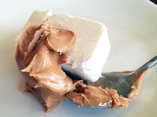 Simple Keto Snacks - Cream Cheese and Almond Butter