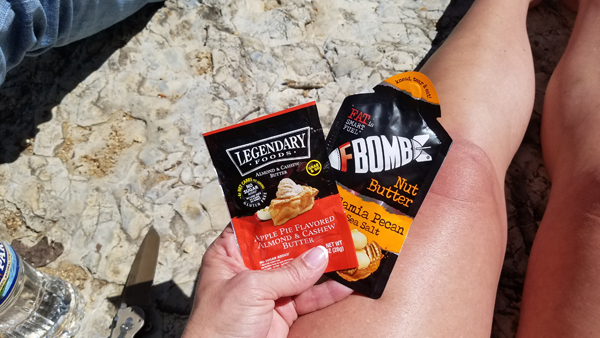 Keto Hiking Snacks - Compact LCHF Nut Butter Packets
