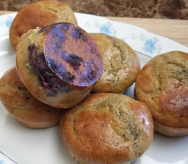 Keto Blueberry Muffins Recipe - Low Carb and Gluten Free
