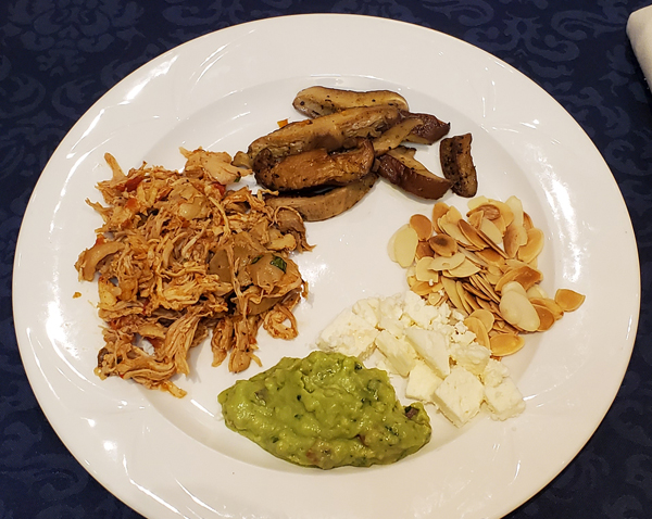 Keto Foods from a Buffet