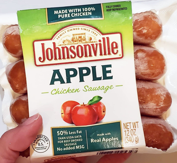 Johnsonville Apple Chicken Sausage - Low Carb Foods