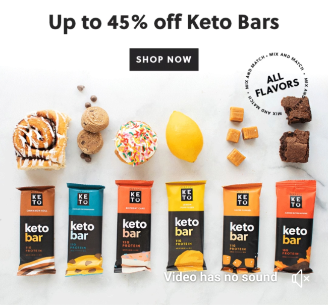 Perfect Keto Bars Deal