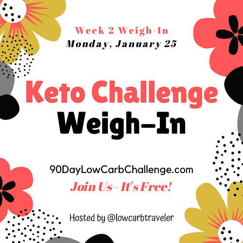 Keto Challenge Weigh In 2021