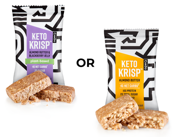 Keto Krisp Protein Bars Gluten Free Snacks