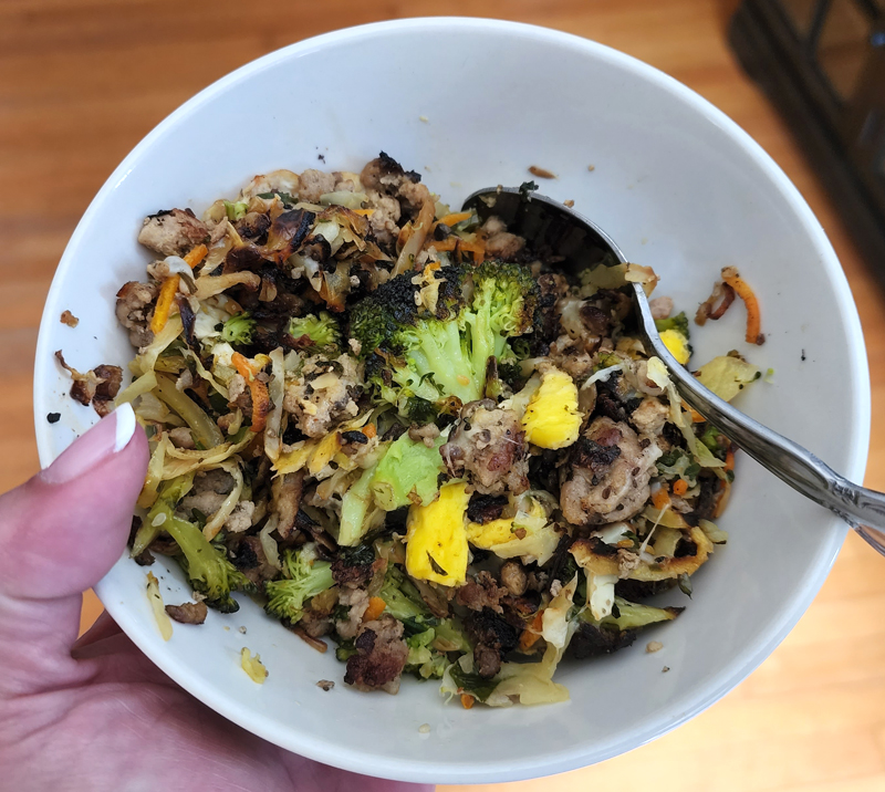 Keto Meals Egg Roll In A Bowl