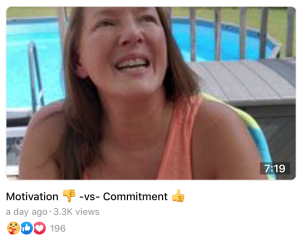 Motivation vs Commitment