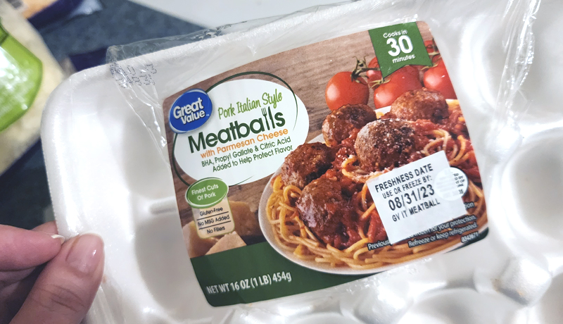 Keto Friendly Meatballs at Walmart
